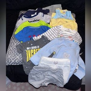 Baby boy clothes 0-3m